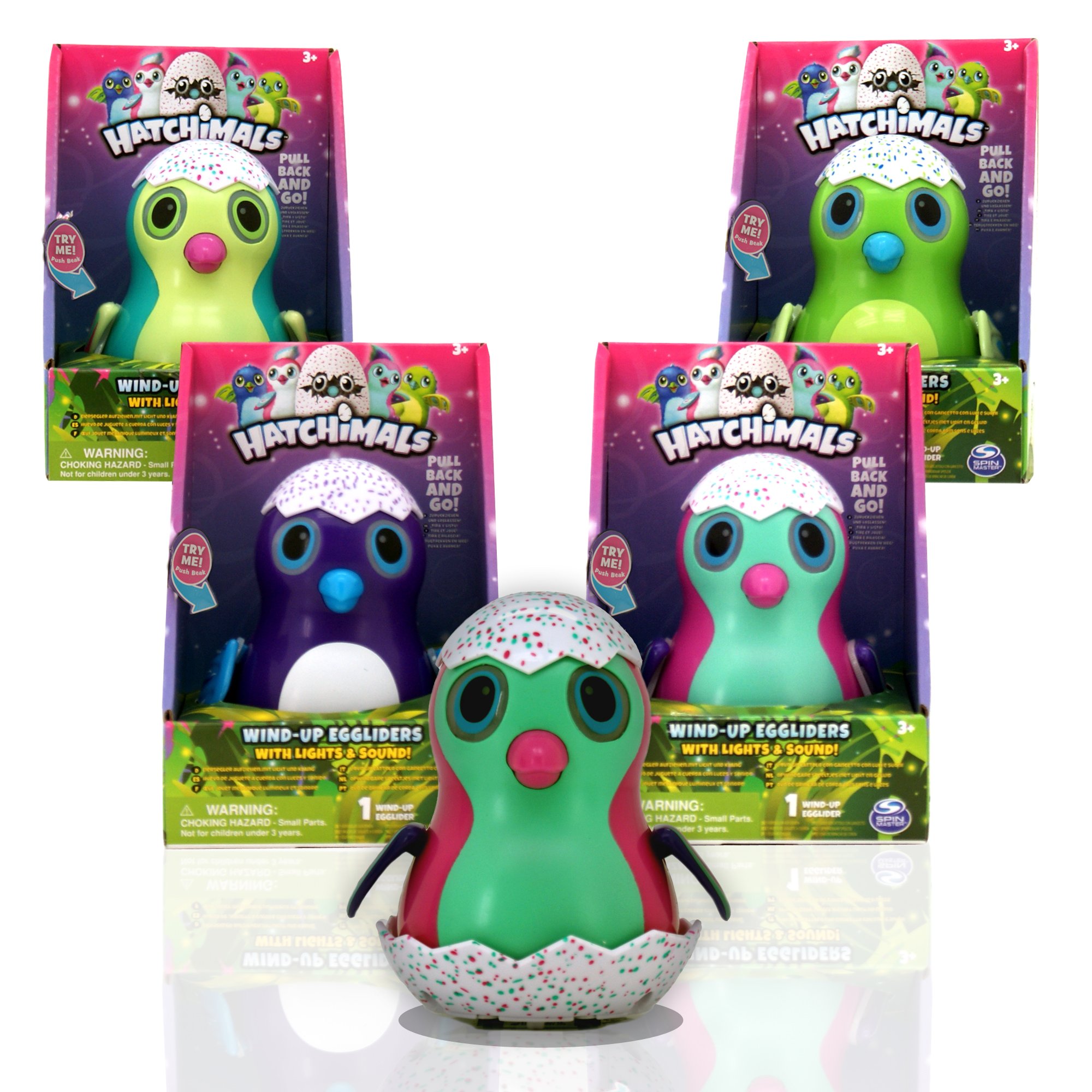 Hatchimals Wind-up Egglider With Lights & Sounds