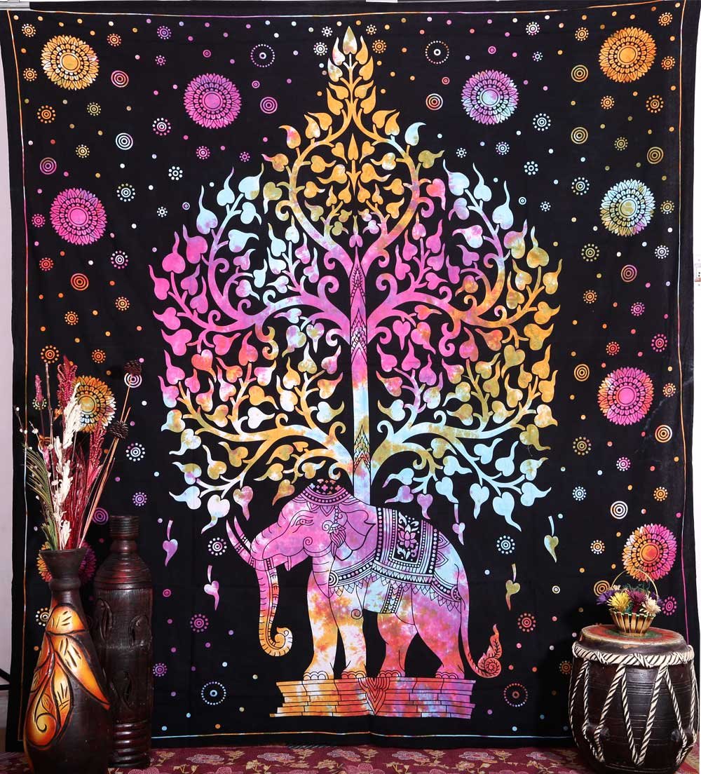 Elephant Tapestries , Hippie Tapestry , Tree of Life Tapestries , Wall Tapestries , Bohemian