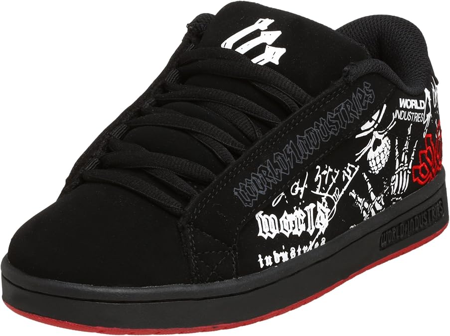 World Industries Youth Smith Le Skate Shoe Black/Bones WINSHO0314 1