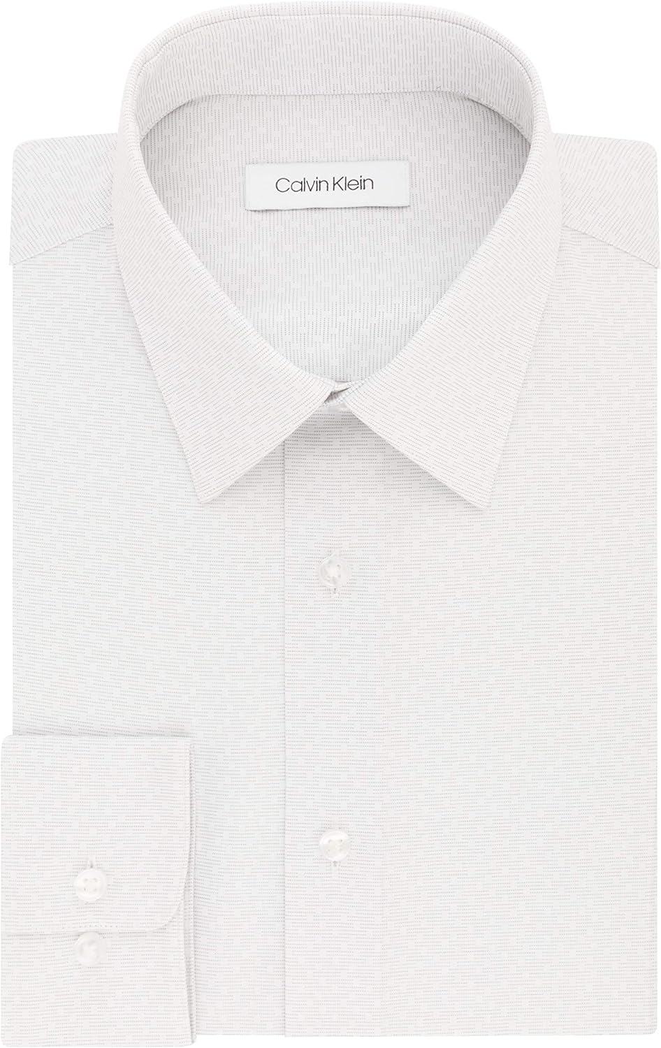 Calvin Klein Men's Dress Shirt Regular Fit Non Iron Stretch Solid at  Men’s Clothing store
