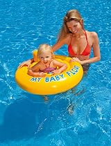 Intex My Baby Float Swim Seat 6 Months 1 Year 11kg Max Sturdy Vinyl 4 Air view 3