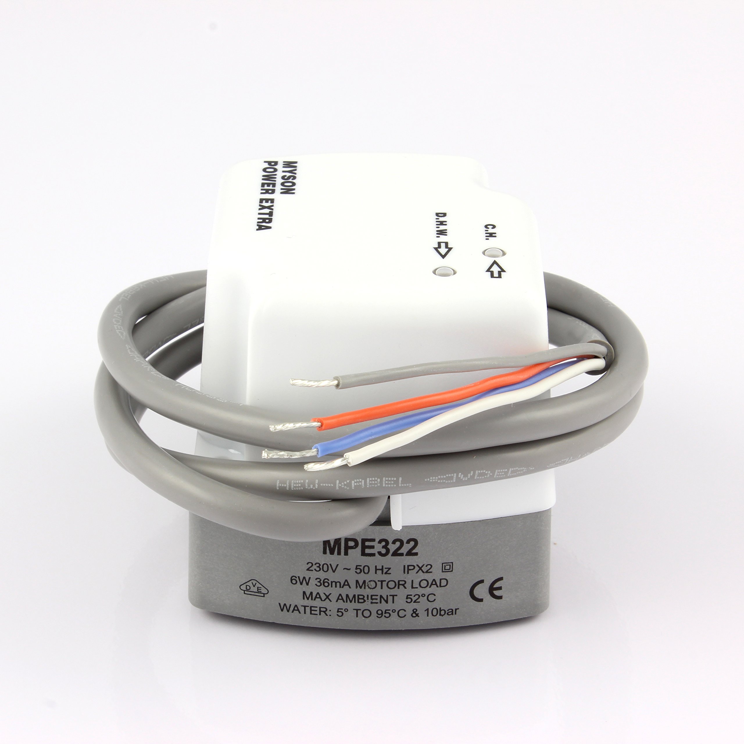 Myson Replacement ACT322 Mid Position Actuator ONLY - Part number 421001 Spare for MPE322, MPE328, MPE33/4, MPE31, MSV322, MSV328 Power Extra 3 Port Motorised Valve