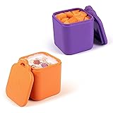 MUUPEG 2PCS Dips Containers Fits Most Bento Lunch