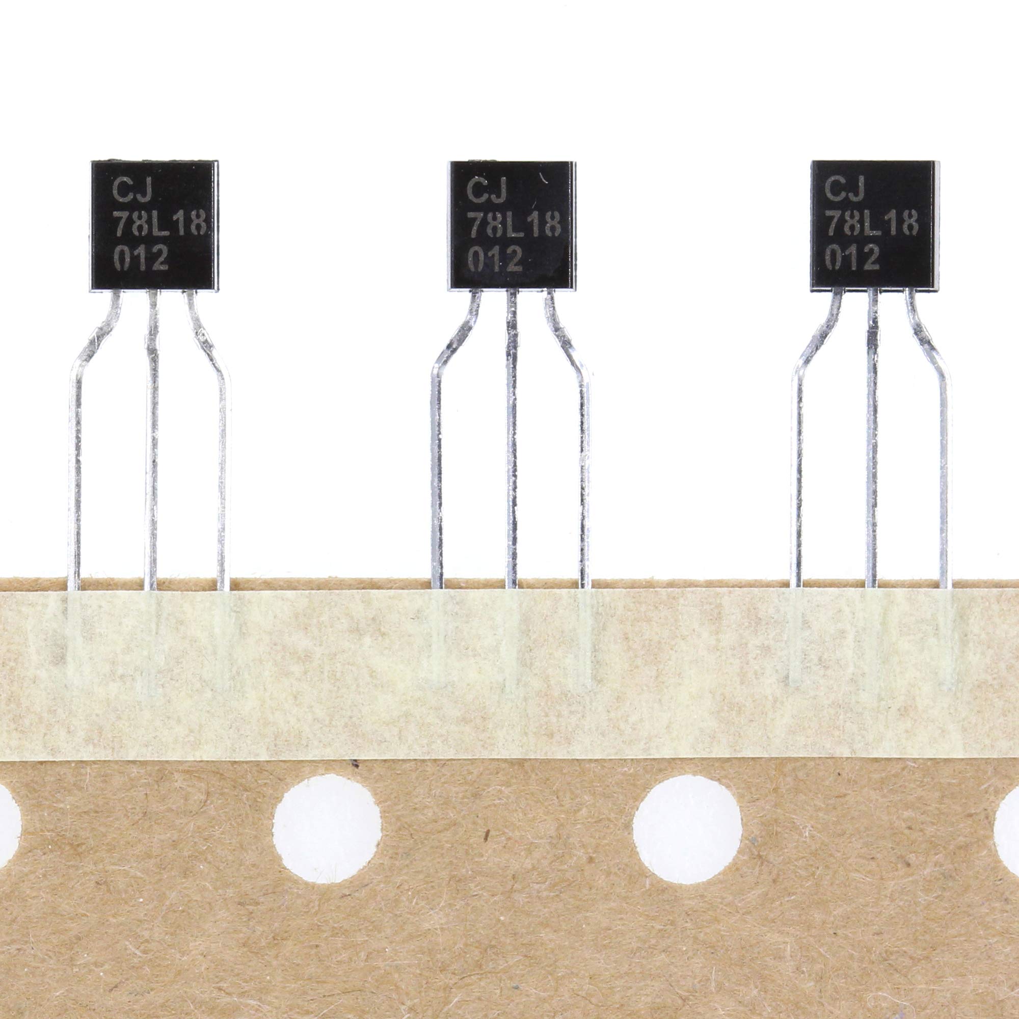 HUABAN 20PCS CJ78L18 78L18 18V TO-92 Plastic Encapsulate Three-Terminal Positive Voltage Regulator