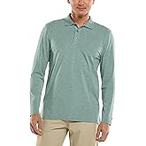 Men's Long Sleeve Polo - UPF 50+ Sun Protection - Coppitt