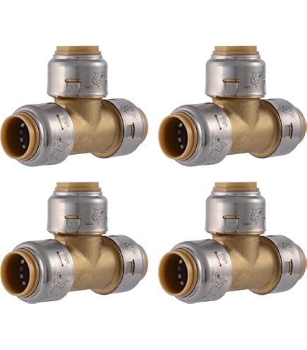 Raccordo SharkBite Max 1/2 Push X 3/4 FIP In Ottone, Adattatore Push-to-connect, Nuovo