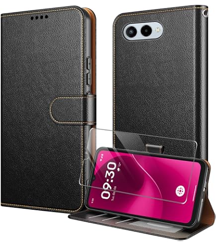 thumbnail: Lederen Telefoonhoesje Compatibel Met T-Mobile REVVL 8
