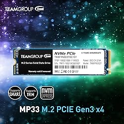 TEAMGROUP MP33 1TB SLC Cache 3D NAND TLC NVMe 1.3