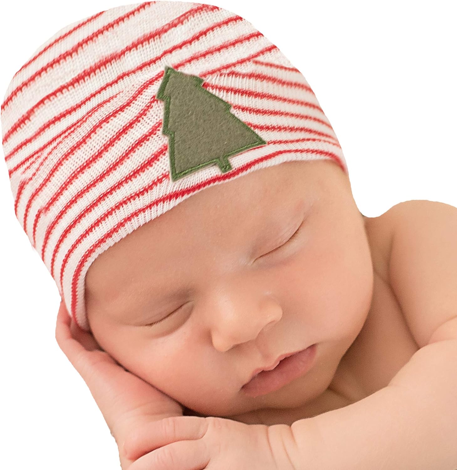 striped baby hat