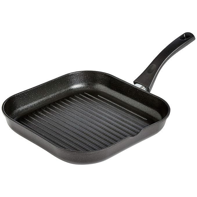 Amazonbasics Non Stick Induction Grill Pan, 28cm Amazon.co.uk Kitchen