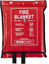 Firechief SVB4/K40 Kitemarked Fire Blanket 1.8m x 1.8m Commercial Home Safety view 1