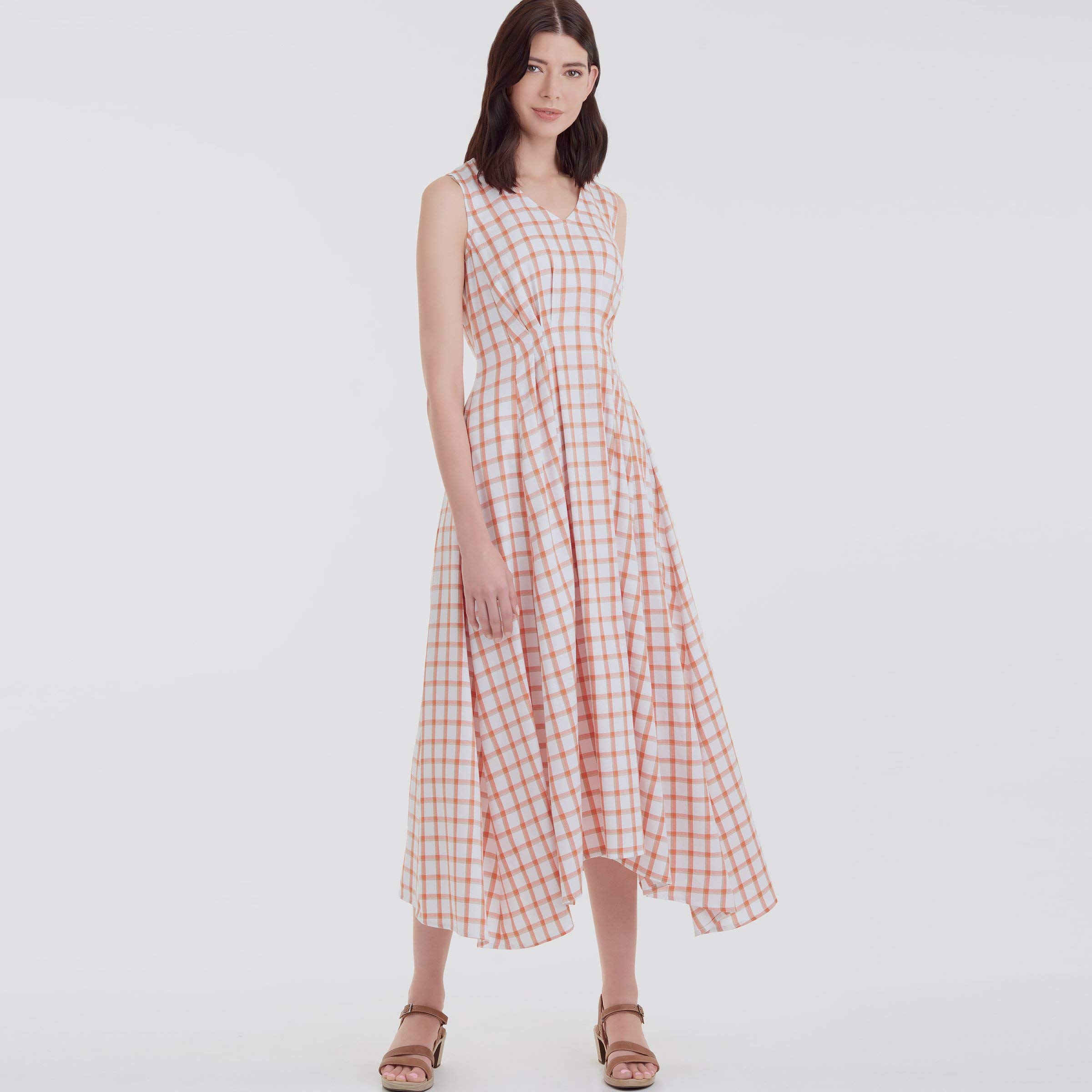Simplicity Sewing Pattern S9134 Misses' Released Pleat Dress, H5 (6-8-10-12-14)
