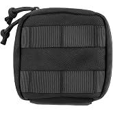 Tactical Molle Mini Admin Pouch, Multi-Purpose Utility Waist Bag | Compact EDC gear pouch, fits belts &amp; molle systems, durable nylon, for camping hiking travel everyday carry