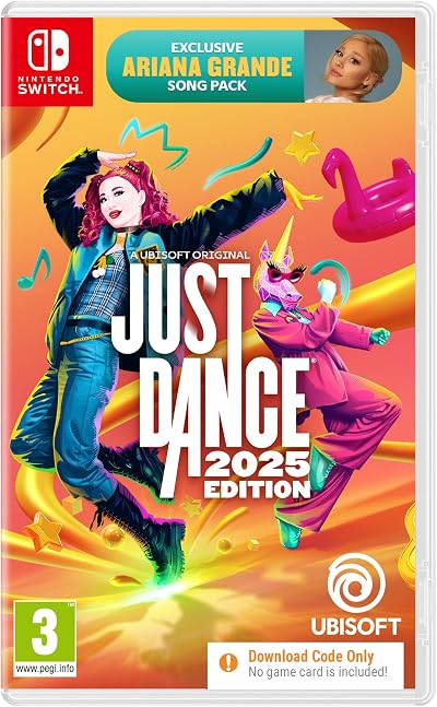 Ubisoft Just Dance 2025 Edition Switch Code in Box
