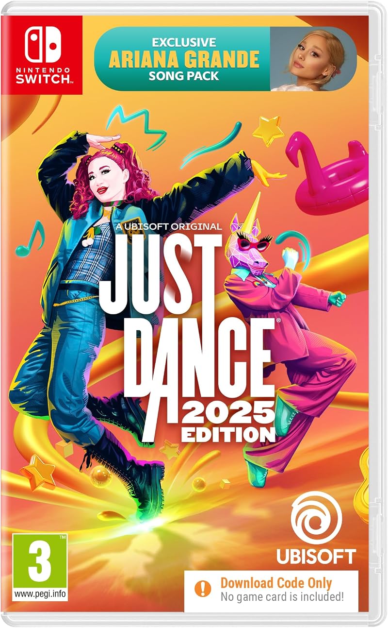 Ubisoft Just Dance 2025 Edition Switch Code in Box