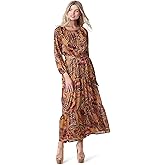 Jessica Simpson Womens Kezia Cut Out Side Maxi Dress with High-Low Hem Standard