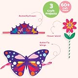 jackinthebox Butterflies Craft Kit for 3 to 5 Year Olds 3 Projects view 2