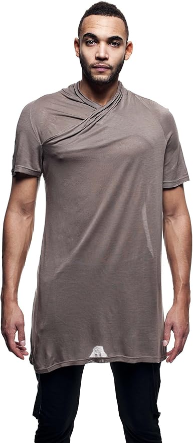 t shirt long homme oversize