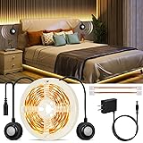 HOUHUI Dual Motion Sensor Light Indoor Under Bed