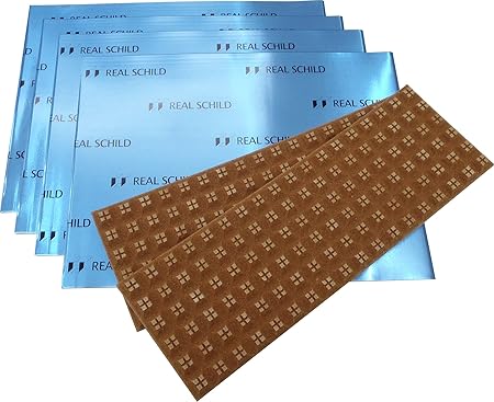 Amazon レアルシルト Real Schild 車載用スーパーデッドニングマテリアル 制振材 4枚 軽量 防水音響チューニング材 吸音 拡散材 ディフュージョン 2枚 オーディオパーツ 車 バイク