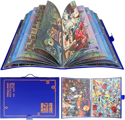 HXMARS Puzzle Storage Folder 1000 Piece Jigsaw Puzzles Organizer Portable 20