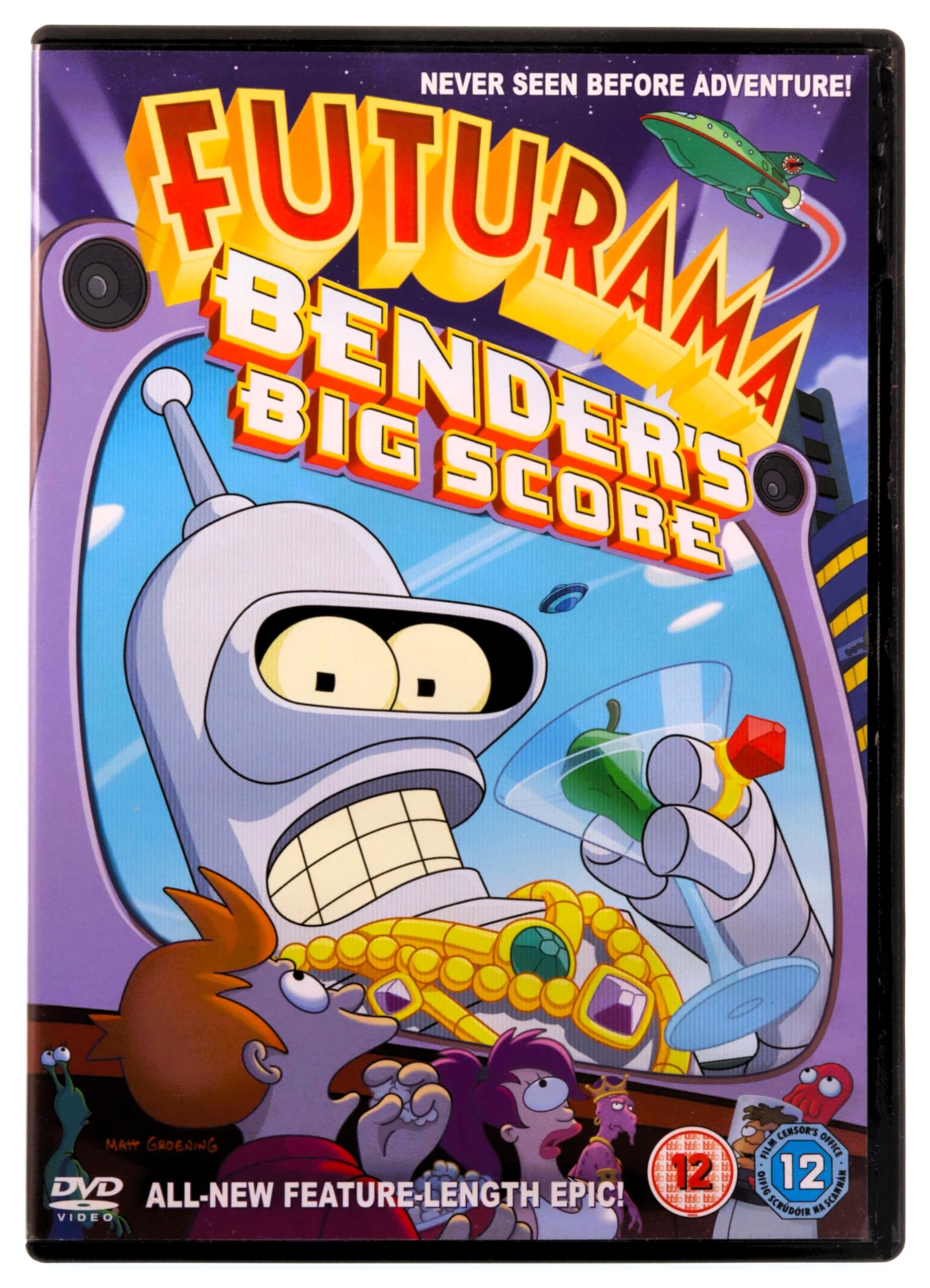 Futurama: Bender's Big Score [DVD]
