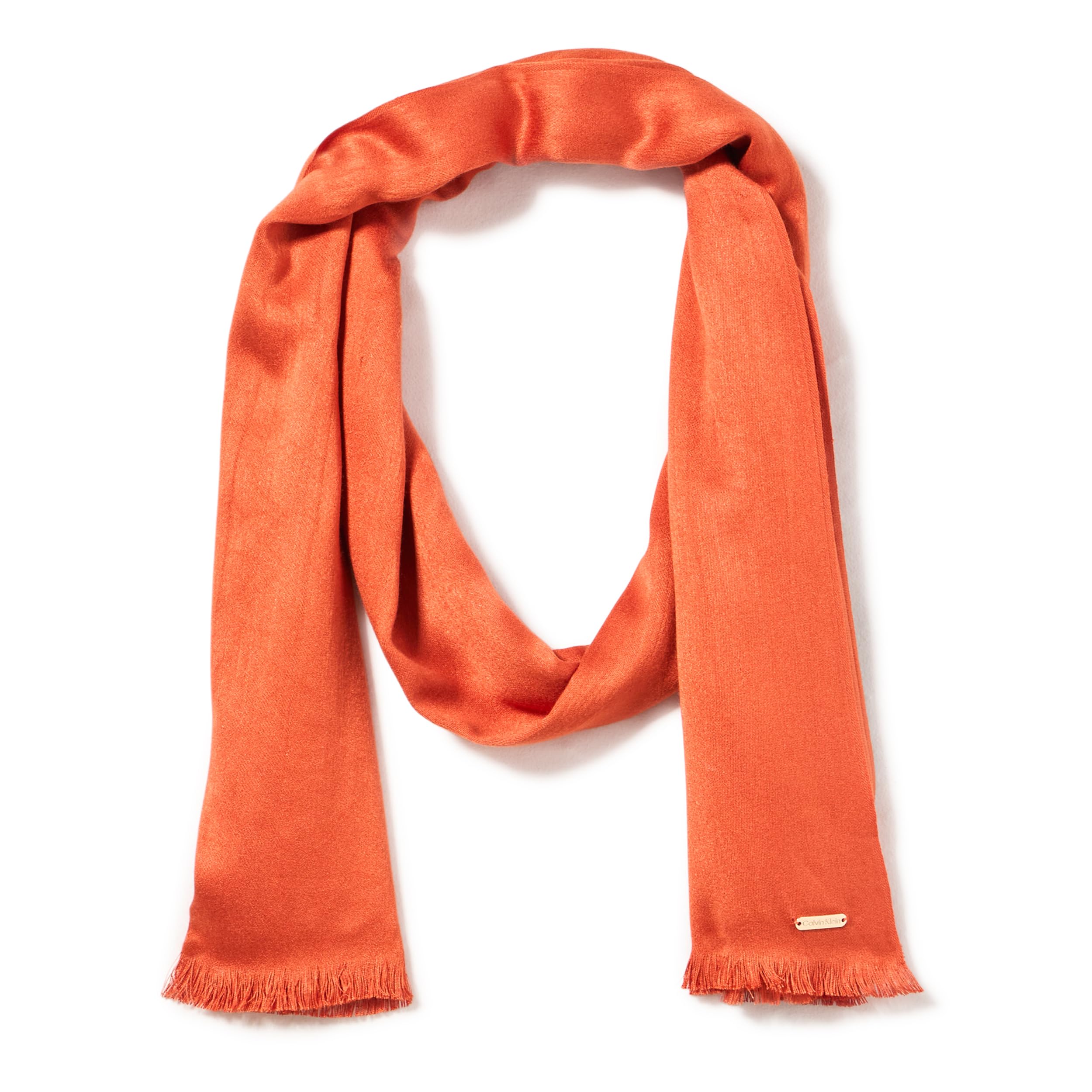Calvin Klein Women's Accessories Scarf, Chili, One Size Image