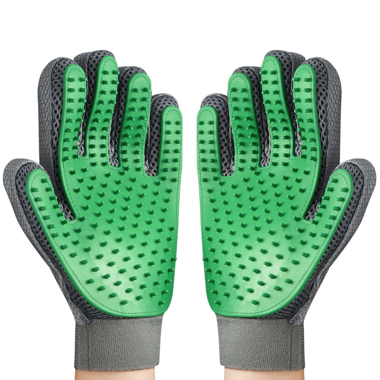 Guantes Manopla Masaje para Perros mascotas gatos con el material transpirable Retiro