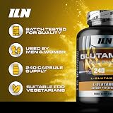 Iron Labs Nutrition L Glutamine 3000mg 240 Caps Vegetarian Nsku view 5
