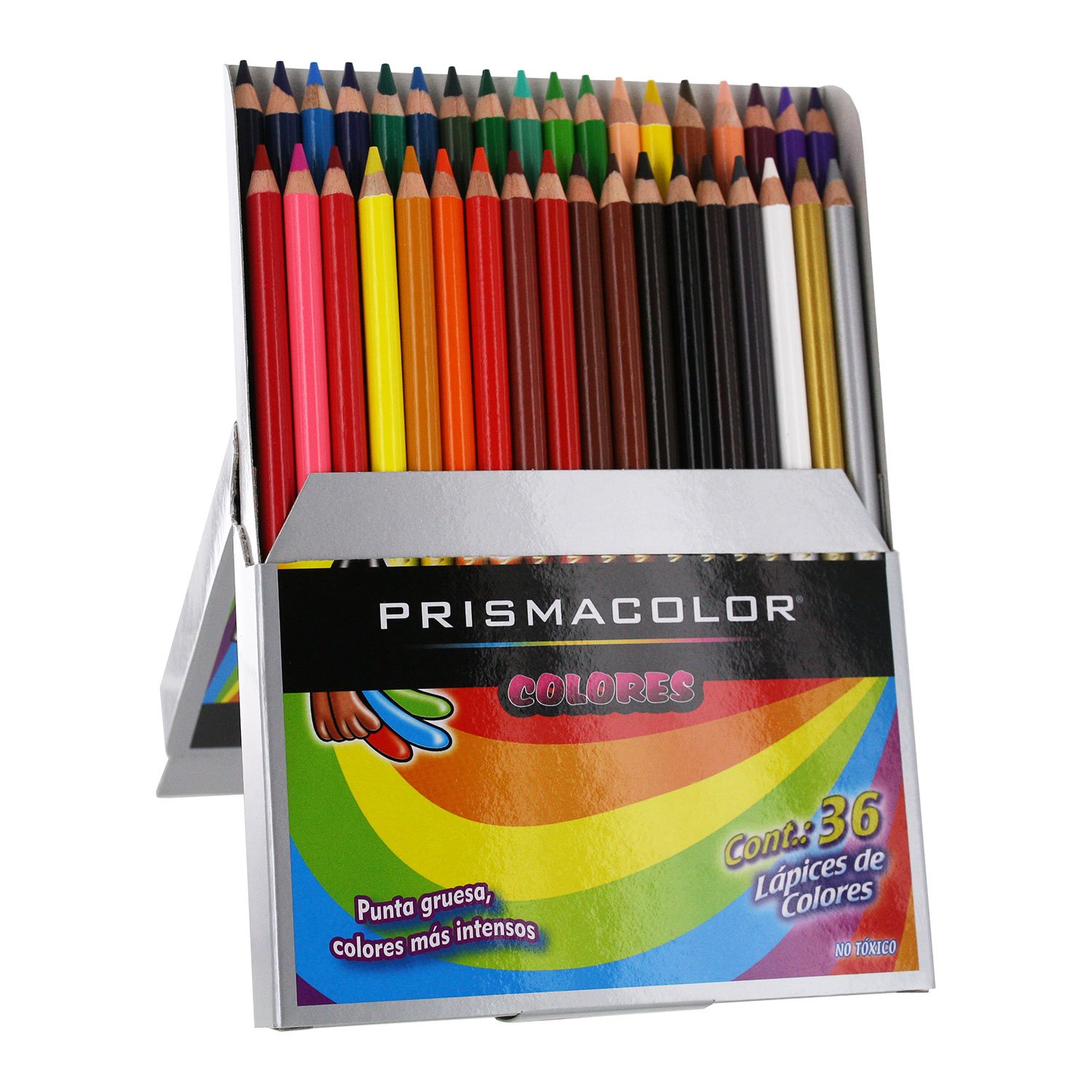 Prismacolor Box of 36 count Colors Scholar Colored Pencil Set Assorted