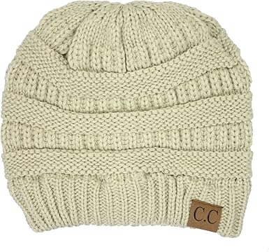 oversized knit cap