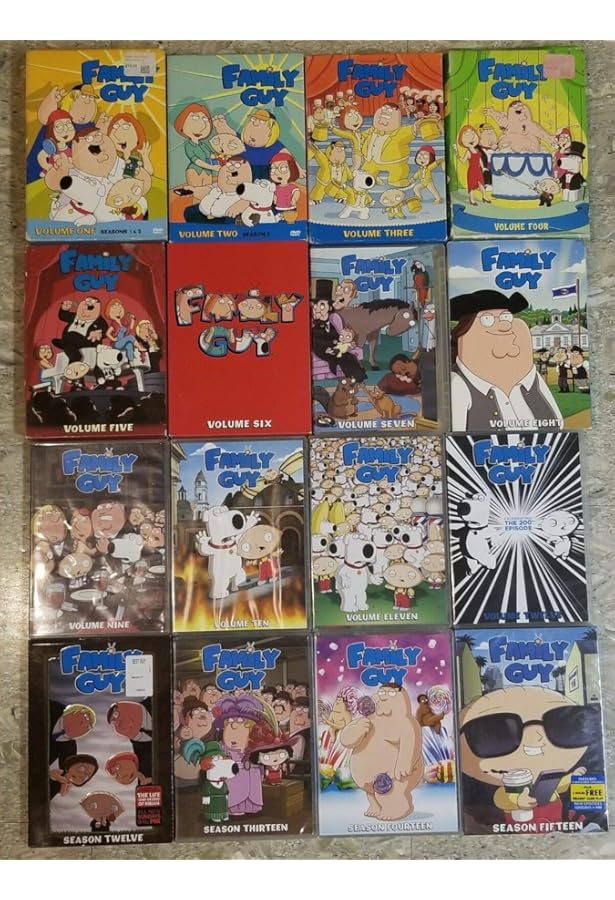 Amazon.com: Family Guy: The Complete 1-16 Collection [DVD
