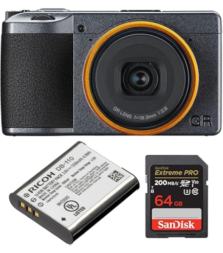 Amazon.com : Ricoh GR III Diary Edition, Metallic Warm-Gray Body