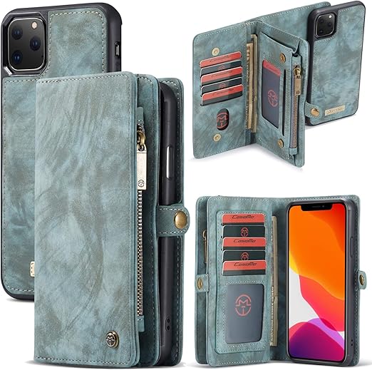 Iphone 11 pro max leather wallet case amazon Clearance