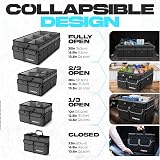 FORTEM Car Boot Organiser Collapsible SUV Storage 85L 600D Oxford view 6