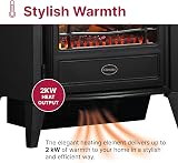 Dimplex Oakmead Optiflame Electric Stove Suite Black White Surround 2KW Heater view 3