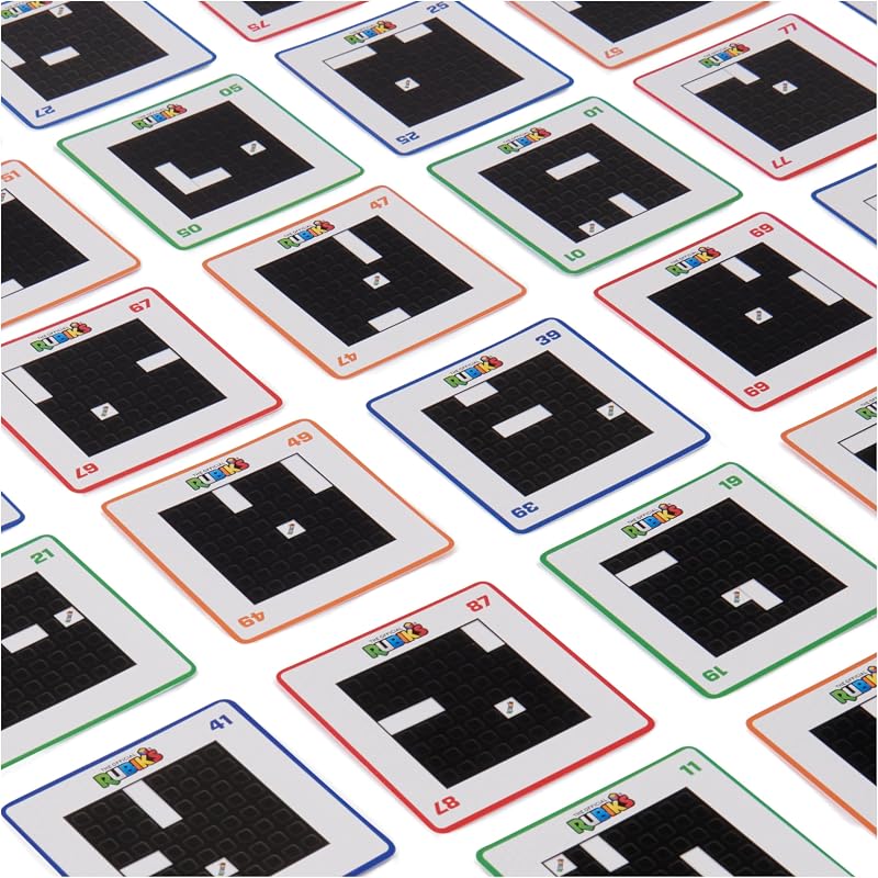 Gioco Rubik's Cube Gridlock, gioco di risoluzione di problemi ispirato al classico giocattolo tattile e rompicapo, per adulti e bambini dai 7 anni in su