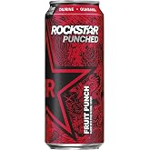 Rockstar Fruit Punch Punched Energy Drink, 16 Ounce (16 Cans)