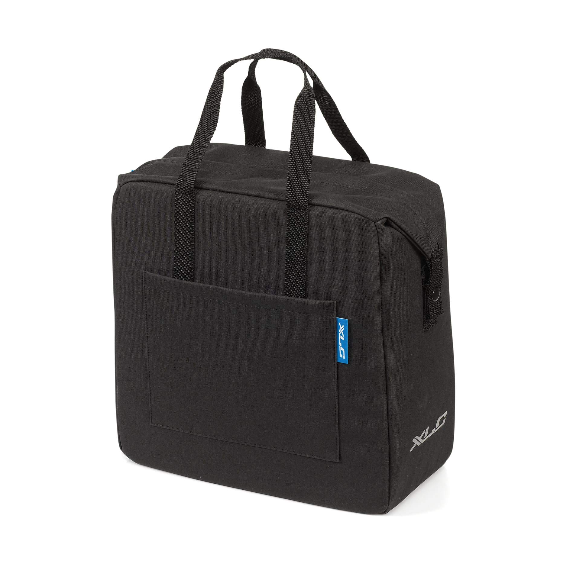 XLC Unisex - Adult BA-S89 Shopper Bag, Black, 150 x 340 x 360 cm