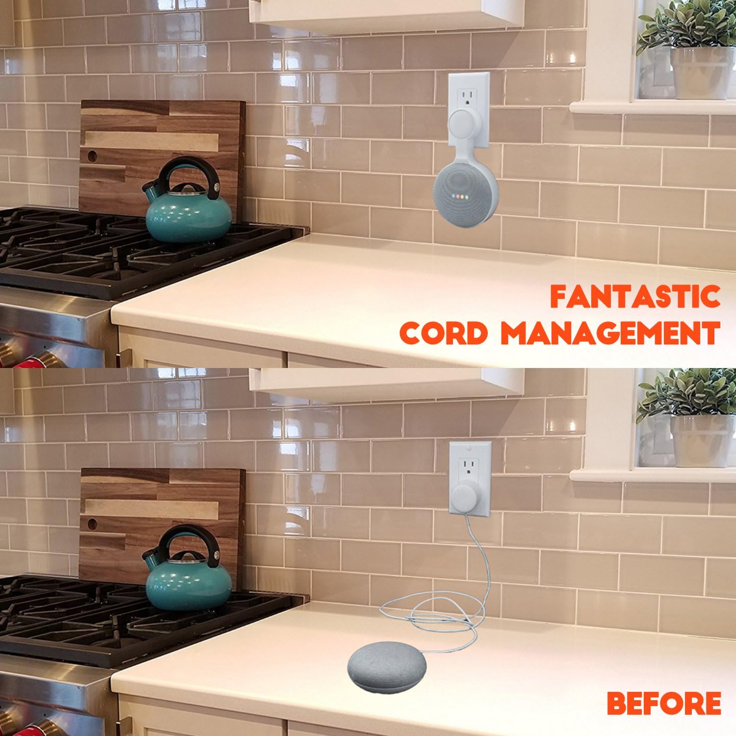 wall mount holder for google home mini