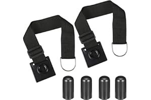 CRIATIVO LIVE 2 Pcs Cello Endpin Anchor Non-slip Stopper Rest Holder Stand Cello Antiskid Device Adjustable Strap with 4 Pcs Cello Rubber End Pin Protector