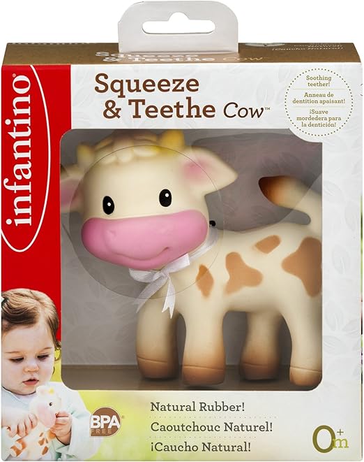 infantino cow teether