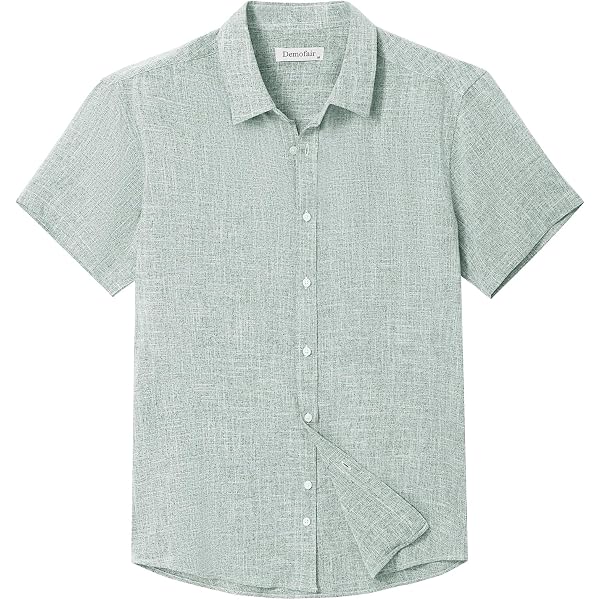 Edwards Garment Men's Big & Tall Short Sleeve Oxford Shirt - Wrinkle-Resistant Dress Shirt For Work (Regular & Tall Sizes) - View #9