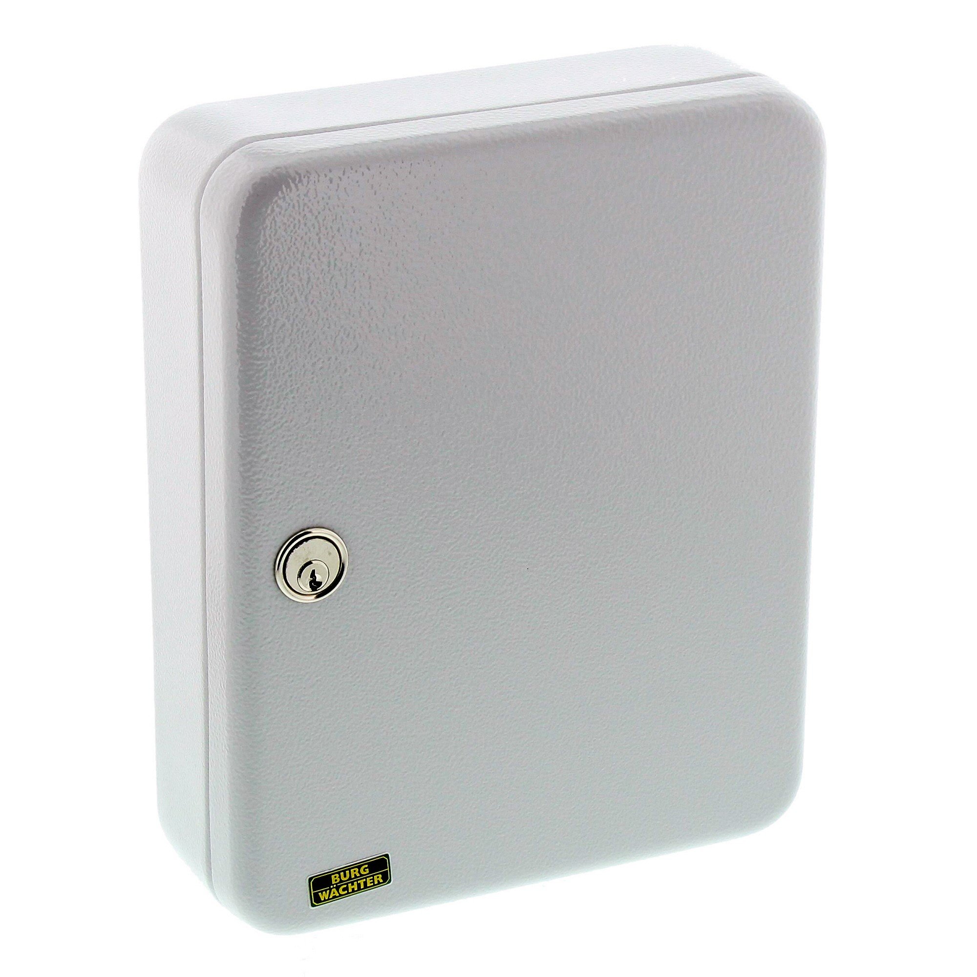 BURG-WÄCHTER, Key Box, 24 Hooks, Can be Integrated into Locking Systems, Sheet Steel, Height: 310 mm, CS 24, Light Grey