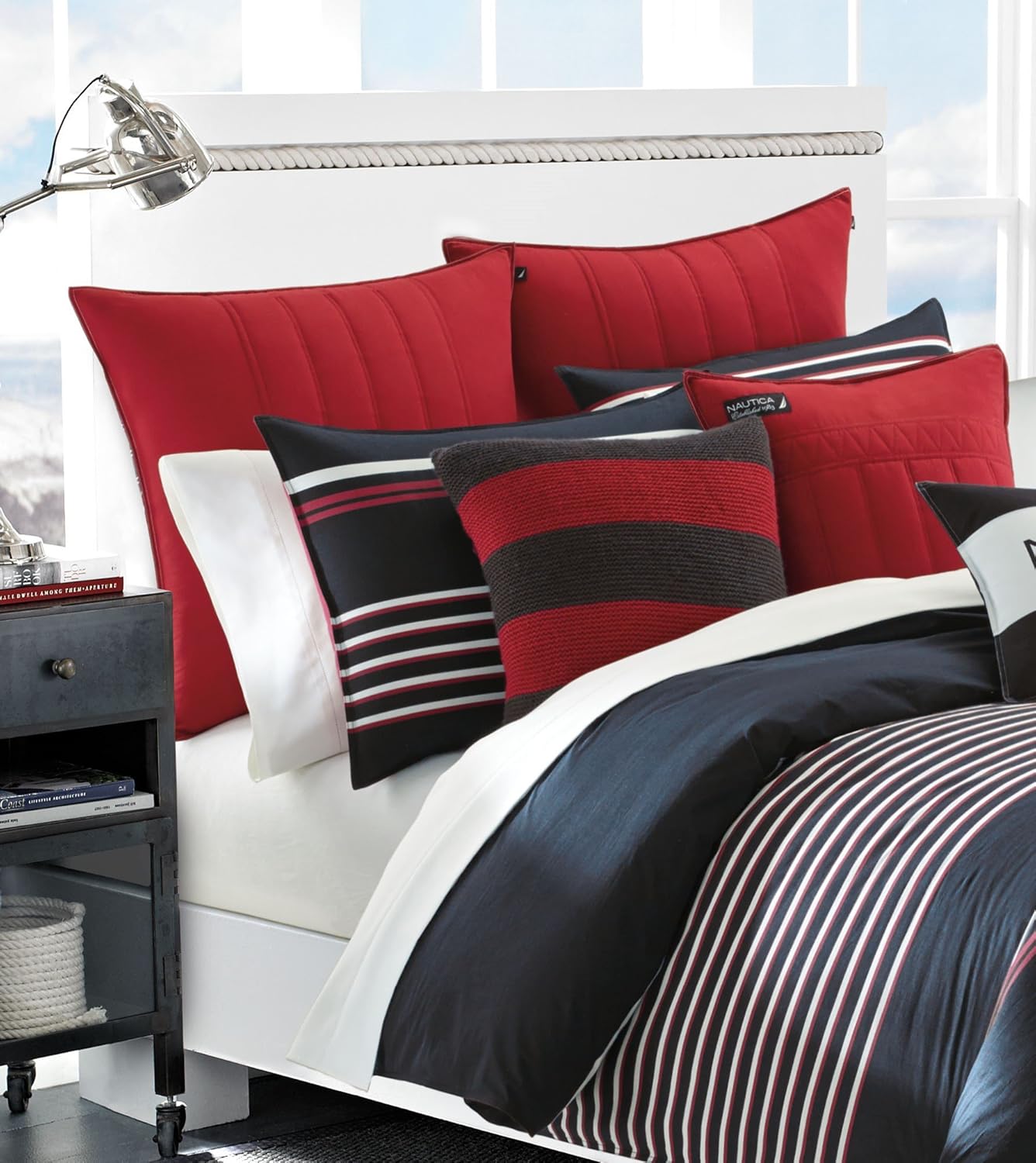 Amazon Com Nautica Mineola Comforter Set Full Queen Size Name