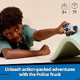 LEGO City Rides Police Truck Toy 60481 Emergency Vehicle Mini Figure view 3