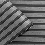 Trafagala Wood Slats Wallpaper 9.5m x 53cm Natural Wood Effect 3D Feature Wall view 2