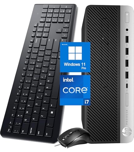 Amazon.com: HP ProDesk 400 G7 SFF Desktop, Intel i7-10700, Intel