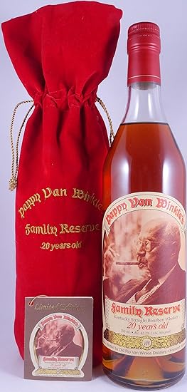 Pappy Van Winkle´s Family Reserve 20 Years handmade Kentucky Straight Bourbon Whiskey 45,2% Vol. - seltene alte Abfüllung aus