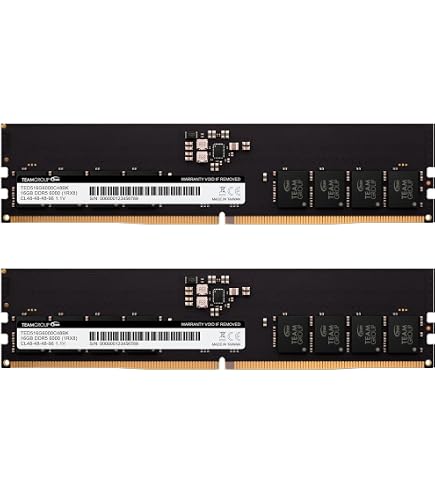 Amazon.com: TEAMGROUP Elite DDR5 32GB Kit (2x16GB) 6000Mhz PC5